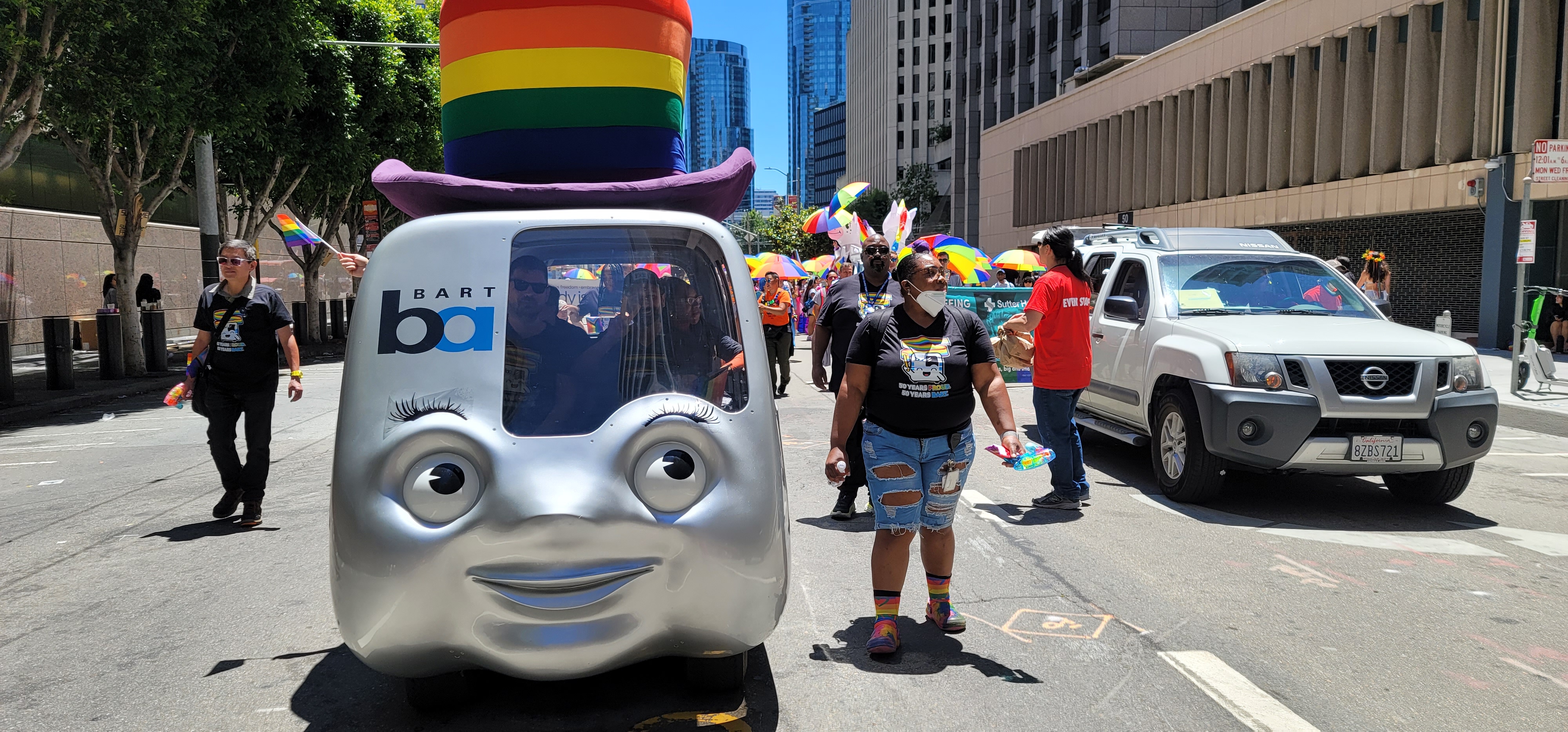 Snapshots from the 2022 San Francisco Pride Parade. 