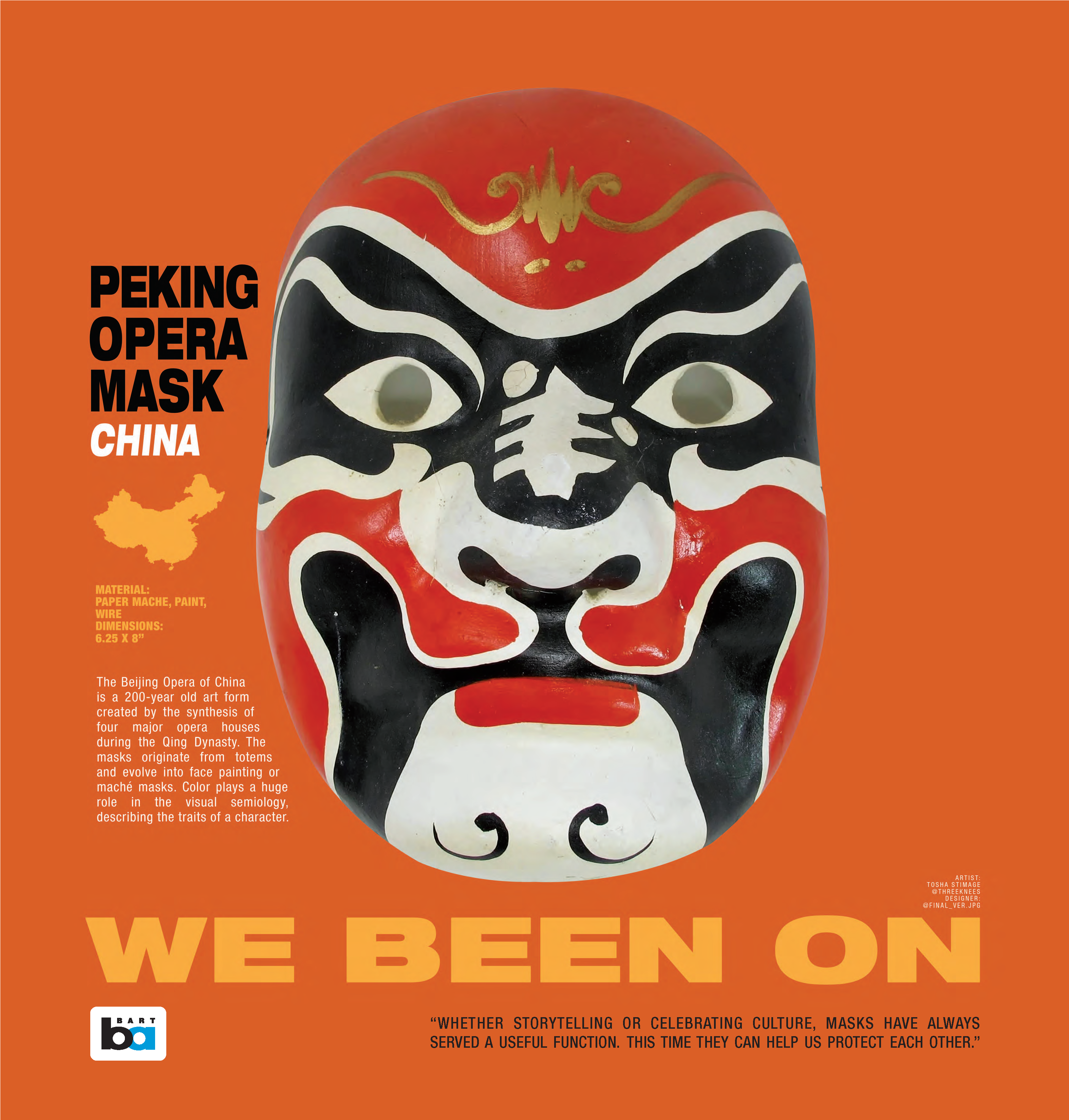 Masks Peking Opera House