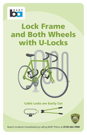 bike lock flyer