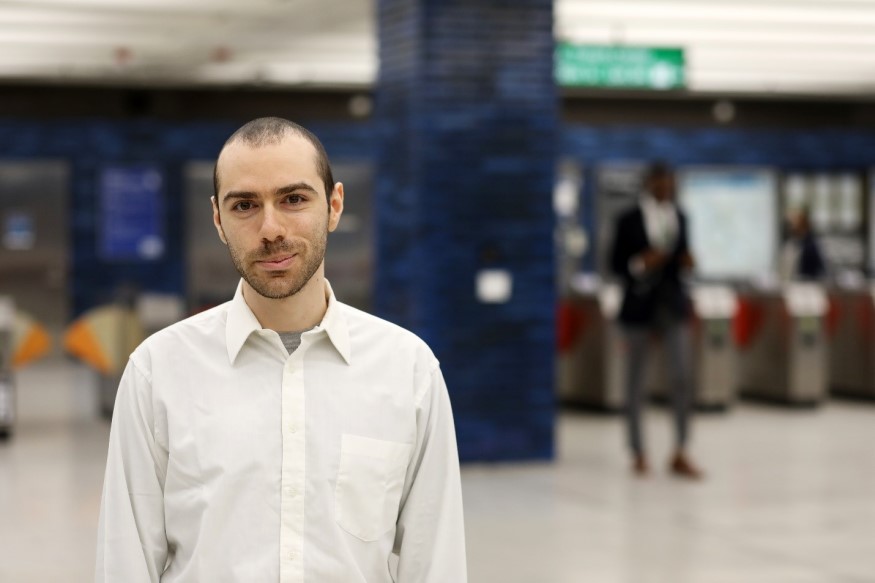 Armen Chouldjian, Senior Computer Systems Engineer, is pictured above at 19th St./Oakland Station. 