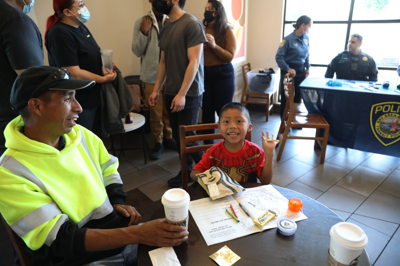 Coffee with a Cop helps BART Police forge a link with locals