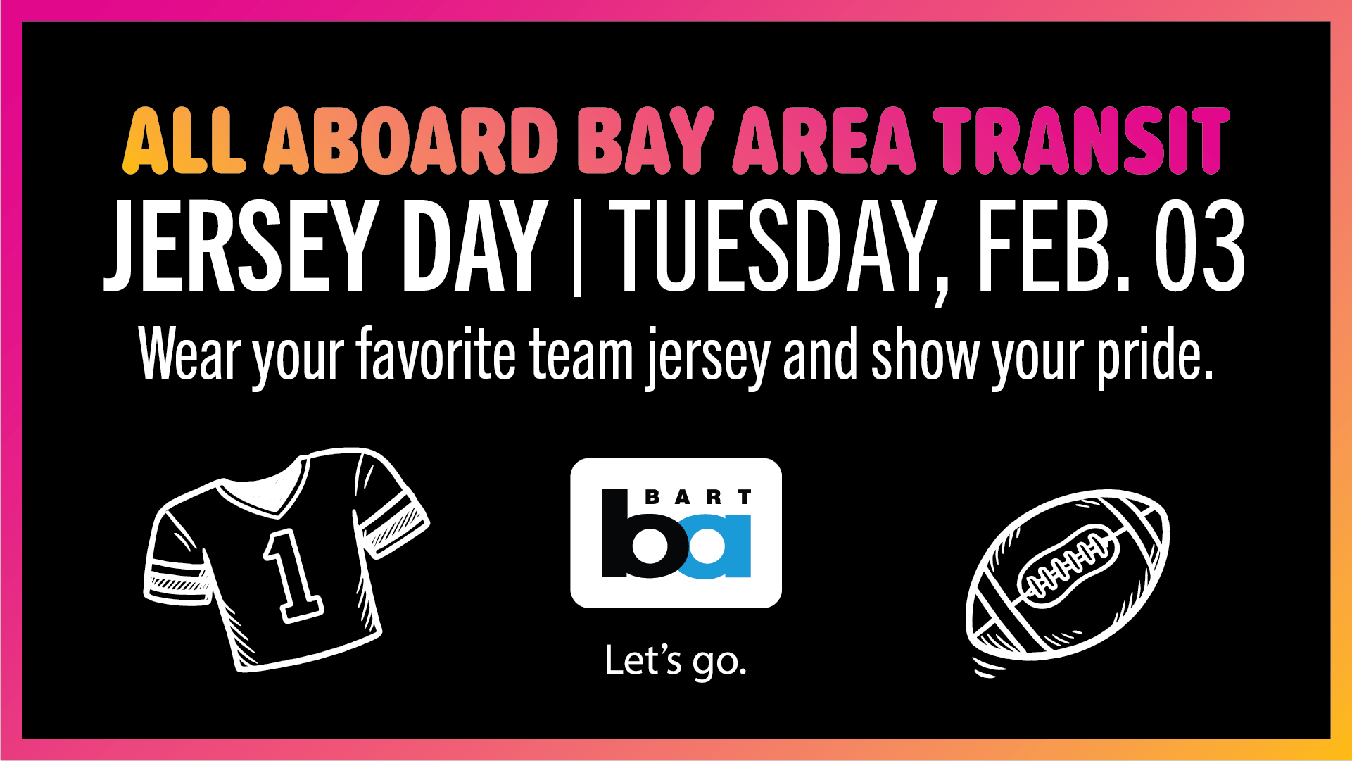 All Aboard Jersey Day