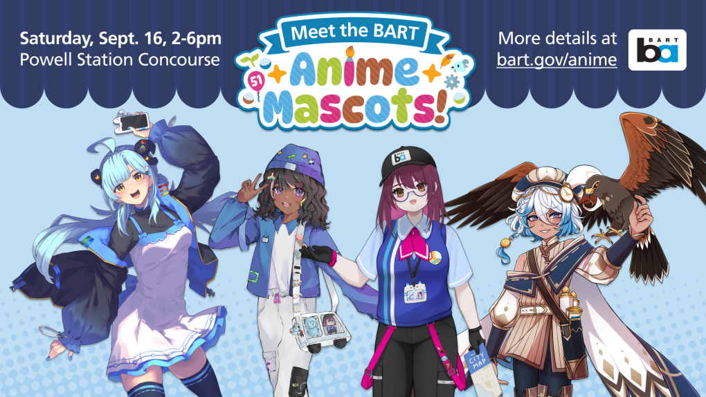 Meet the Anime Mascots event banner