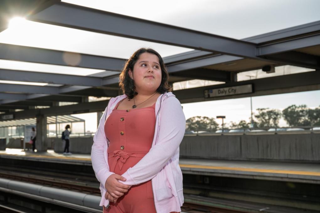 Kassandra Santillan at Daly City Station