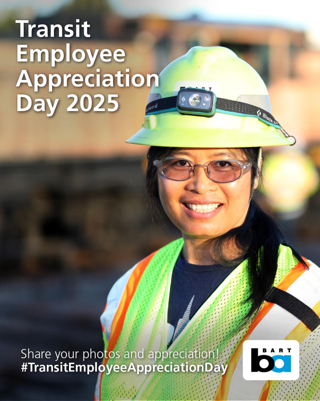 Transit Employee Appreciation Day poster photo