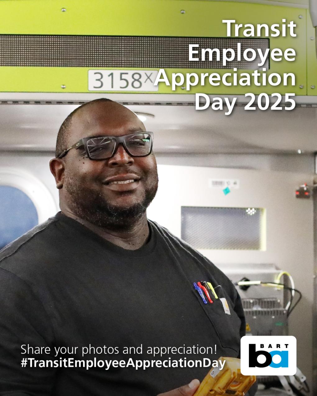 Transit Employee Appreciation Day poster photo