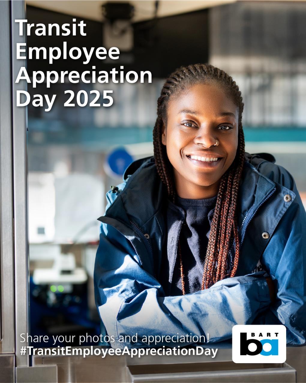 Transit Employee Appreciation Day poster photo