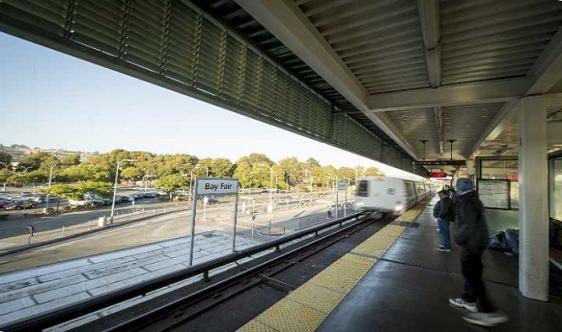 Bay fair bart 2025 to nike store